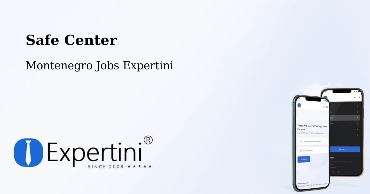 Safety Center – Spuž - Montenegro Jobs Expertini